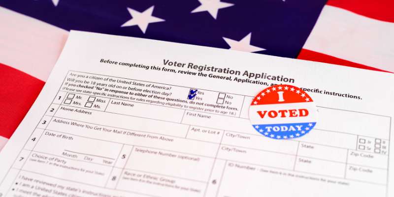Voter Registration Form.